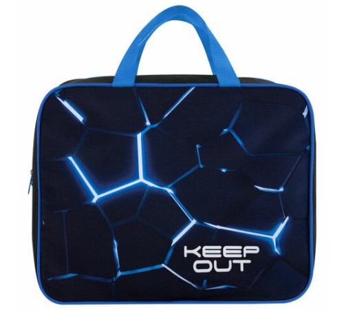 Папка на молнии с ручками BRAUBERG А4, 1 отделение, полиэстер, 80 мм, 