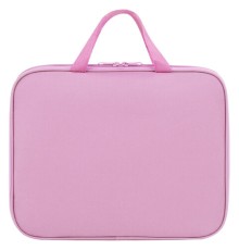 Папка на молнии с ручками STAFF EVERYDAY А4, полиэстер, нежно-розовый, 272184