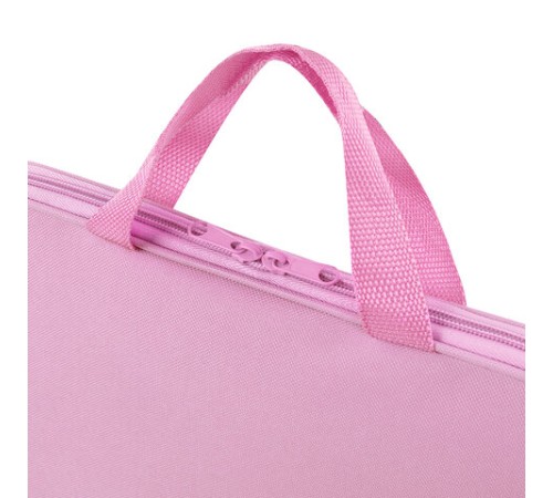 Папка на молнии с ручками STAFF EVERYDAY А4, полиэстер, нежно-розовый, 272184