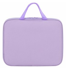 Папка на молнии с ручками STAFF EVERYDAY А4, полиэстер, нежно-фиолетовый, 272185