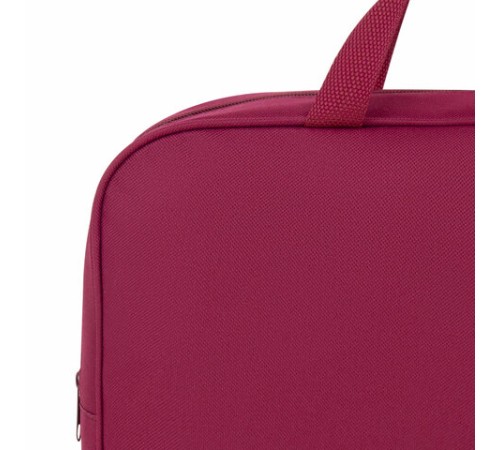 Папка на молнии с ручками STAFF EVERYDAY А4, 1 отделение, полиэстер, 80 мм, бордовая, 272187