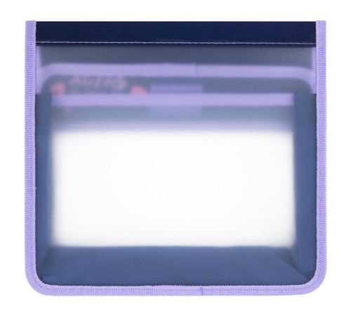 Папка для тетрадей ЮНЛАНДИЯ А5, пластик, 2 отделения, клапан на липучке, 