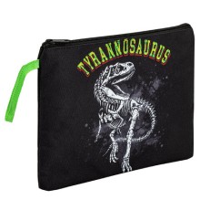 Папка для тетрадей BRAUBERG А5, 1 отделение, полиэстер, на молнии, с ручкой, 