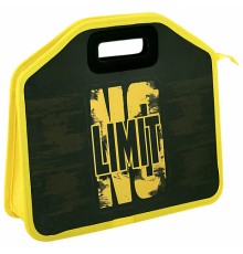 Папка-сумка ЮНЛАНДИЯ, 1 отделение, фетровые ручки, 34х30х11 см, No limit, 272206