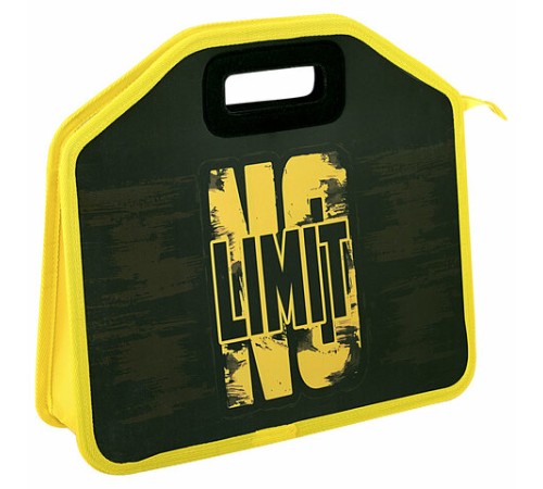 Папка-сумка ЮНЛАНДИЯ, 1 отделение, фетровые ручки, 34х30х11 см, No limit, 272206