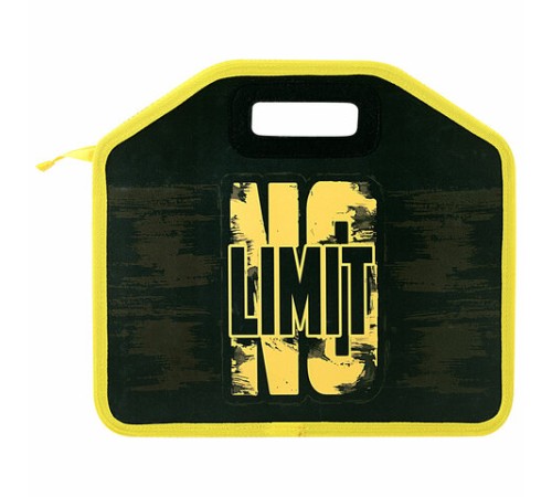 Папка-сумка ЮНЛАНДИЯ, 1 отделение, фетровые ручки, 34х30х11 см, No limit, 272206