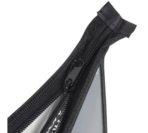 Папка для труда BRAUBERG А4, 2 отделения, пластик, молния сверху, органайзер, 