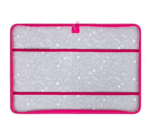 Папка на молнии BRAUBERG А4 с ручкой, с органайзером, 1 отделение, 