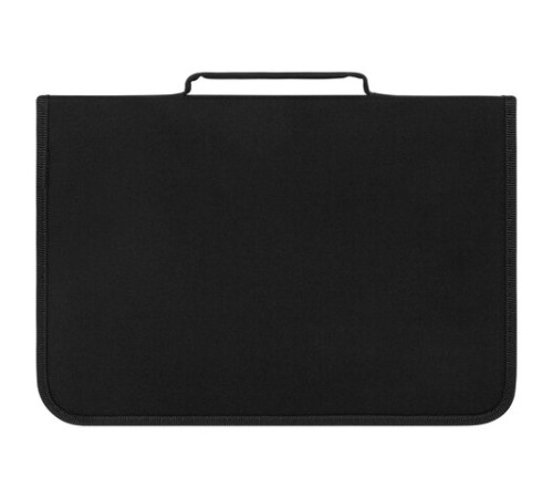 Папка на молнии BRAUBERG А4 с ручкой, с органайзером, 1 отделение, 