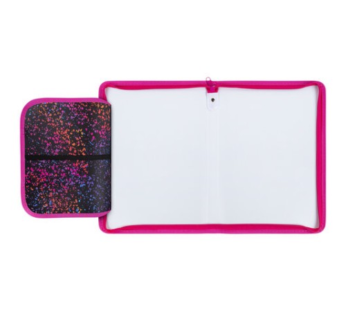 Папка для труда на молнии ЮНЛАНДИЯ А4, 1 отделение, откидная планка, органайзер, 