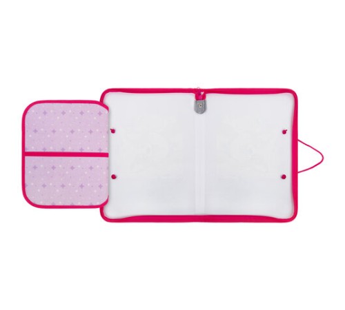 Папка для труда на молнии с ручками ПИФАГОР А4, 1 отделение, пластик, органайзер, 