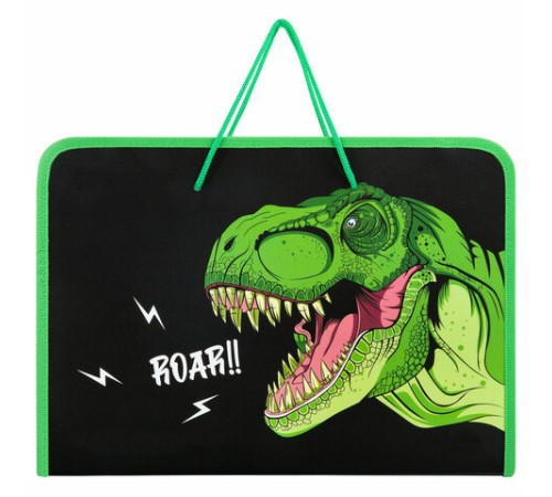 Папка для труда на молнии с ручками ПИФАГОР А4, 1 отделение, пластик, органайзер, 