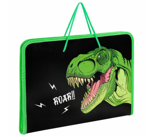 Папка для труда на молнии с ручками ПИФАГОР А4, 1 отделение, пластик, органайзер, 