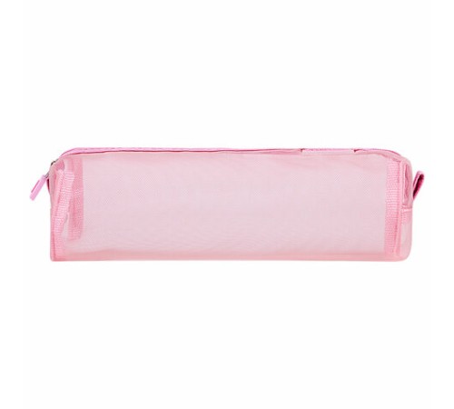 Пенал-тубус BRAUBERG, сетка, 22х5х5 см, розовый, 272235