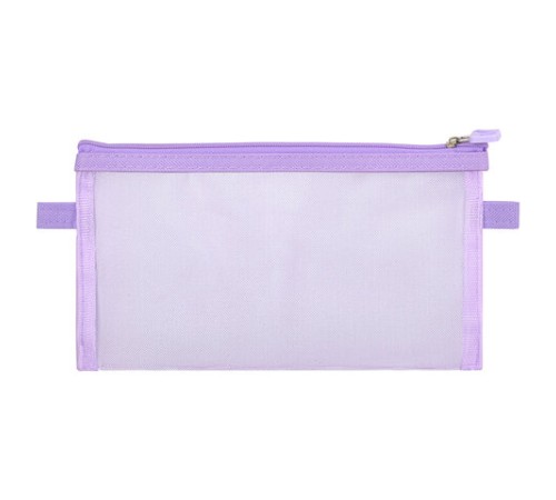 Пенал-конверт BRAUBERG, сетка, 22x10 см, фиолетовый, 272239