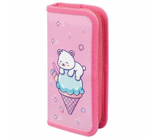 Пенал ПИФАГОР, 1 отделение, ламинированный картон, 19х9 см, 