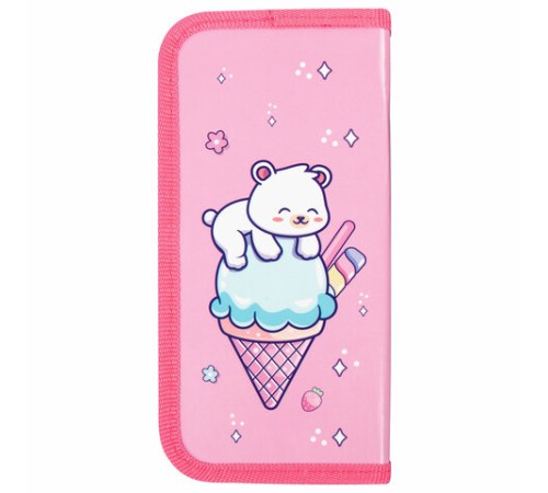 Пенал ПИФАГОР, 1 отделение, ламинированный картон, 19х9 см, 