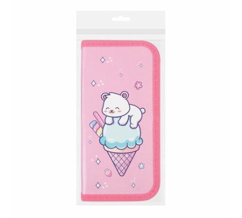 Пенал ПИФАГОР, 1 отделение, ламинированный картон, 19х9 см, 