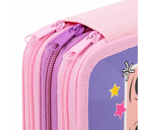 Пенал ПИФАГОР, 3 отделения, ламинированный картон, 19х11 см, 