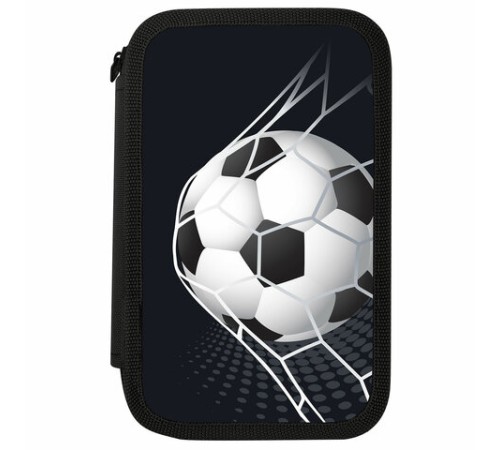 Пенал ПИФАГОР, 3 отделения, ламинированный картон, 19х11 см, 