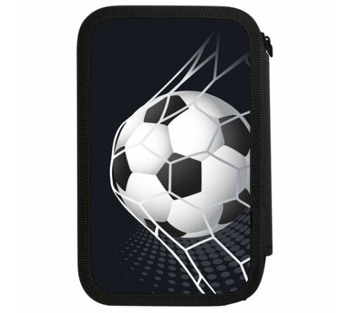 Пенал ПИФАГОР, 3 отделения, ламинированный картон, 19х11 см, 