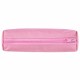 Пенал-тубус ПИФАГОР на молнии, ткань, пастельно-розовый, 20х5 см, 272260