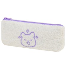 Пенал ЮНЛАНДИЯ, 1 отделение, плюш, 