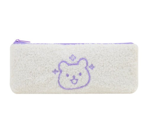 Пенал ЮНЛАНДИЯ, 1 отделение, плюш, 