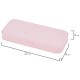 Пенал пластиковый BRAUBERG, пастельный розовый, С НАКЛЕЙКАМИ, 21х9х3 см, 272271