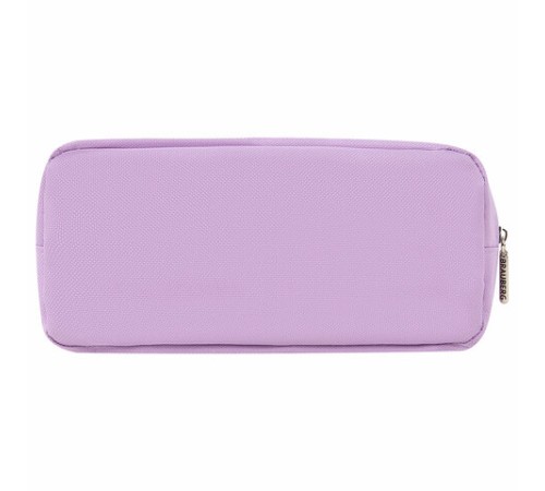 Пенал мягкий BRAUBERG PASTEL, 2 отделения, фиолетовый, 21х9,5х5 см, 272278
