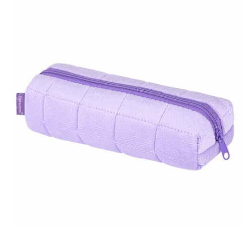 Пенал BRAUBERG, мех, 21х6х6 см, фиолетовый, 272280