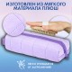 Пенал BRAUBERG, мех, 21х6х6 см, фиолетовый, 272280