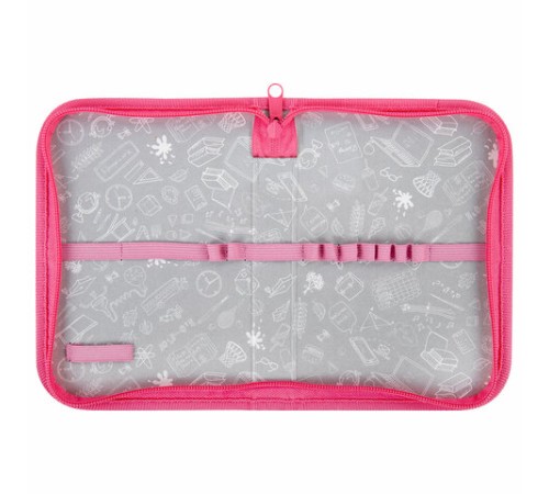 Пенал ПИФАГОР, 1 отделение, полиэстер, 19х13 см, 