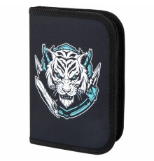 Пенал ПИФАГОР, 1 отделение, полиэстер, 19х13 см, 