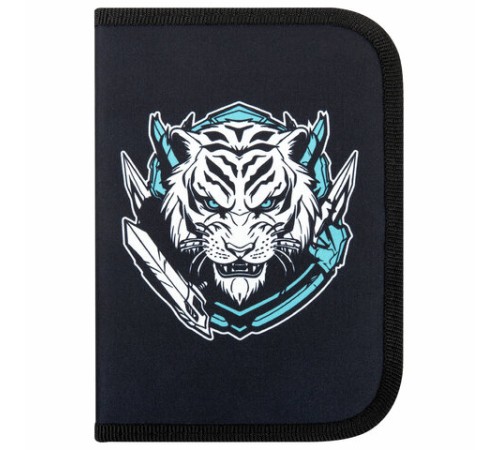 Пенал ПИФАГОР, 1 отделение, полиэстер, 19х13 см, 