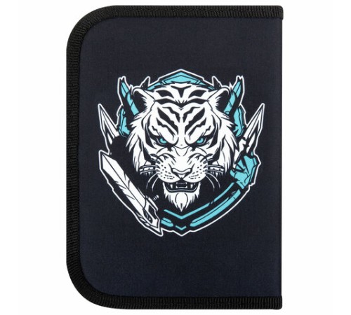 Пенал ПИФАГОР, 1 отделение, полиэстер, 19х13 см, 