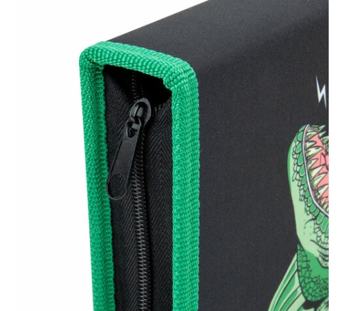 Пенал ПИФАГОР, 1 отделение, 2 откидные планки, полиэстер, 20х14 см, 