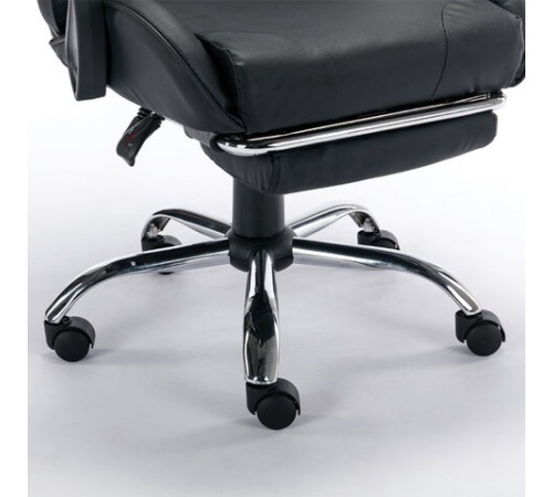 Кресло компьютерное BRABIX "Dexter GM-135", подножка, две подушки, экокожа, черное, 532800 Кресло компьютерное BRABIX "Dexter GM-135", подножка, две подушки, экокожа, черное, 532800