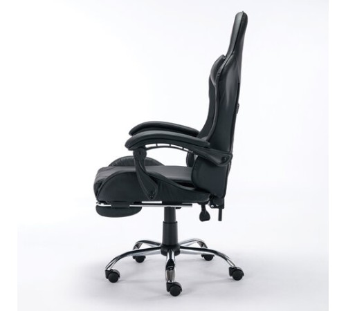 Кресло компьютерное BRABIX "Dexter GM-135", подножка, две подушки, экокожа, черное, 532800 Кресло компьютерное BRABIX "Dexter GM-135", подножка, две подушки, экокожа, черное, 532800