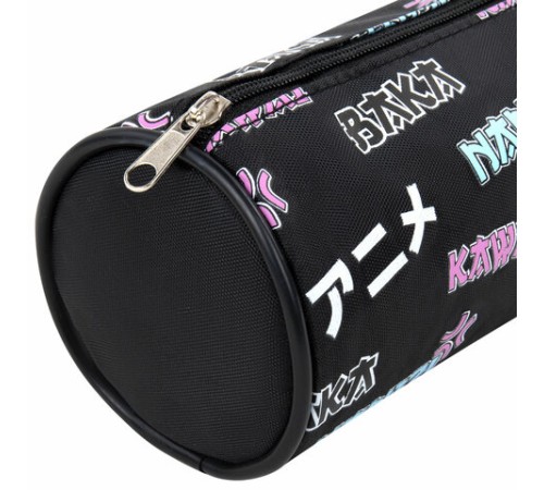 Пенал-косметичка BRAUBERG, Anime, черный, 20х7х7 см, 272295