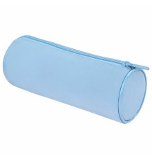 Пенал-тубус BRAUBERG, с эффектом Soft Touch, мягкий, пастельно-голубой, 22х8 см, 272300