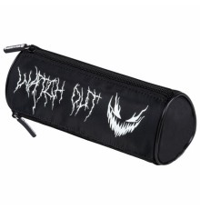 Пенал BRAUBERG, 3 отделения, нейлон, 21х7х7 см, 