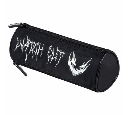 Пенал BRAUBERG, 3 отделения, нейлон, 21х7х7 см, 