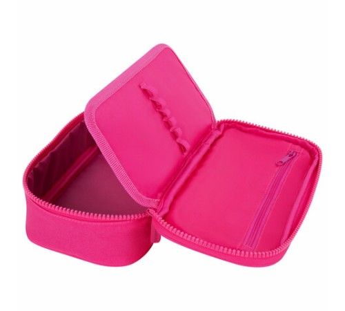 Пенал-косметичка BRAUBERG, 1 отделение, органайзер, полиэстер, 22х11,5x6 см, розовый, 272310