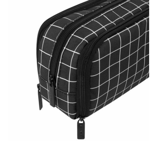 Пенал-органайзер BRAUBERG, 2 откидные планки, полиэстер, 23x9х7 см, 