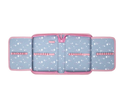 Пенал BRAUBERG, 1 отделение, 2 откидные планки, полиэстер, 21х14 см, 