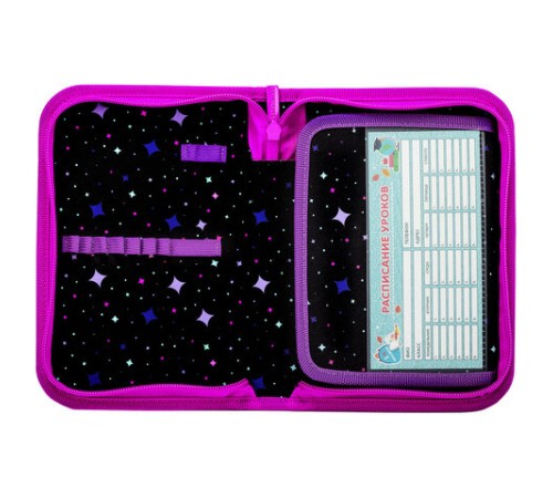 Пенал BRAUBERG, 1 отделение, 1 откидная планка, полиэстер, 21х14 см, 