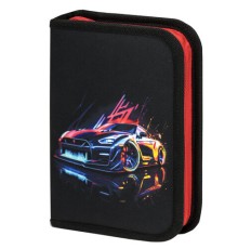 Пенал BRAUBERG, 1 отделение, полиэстер, 21х14 см, 