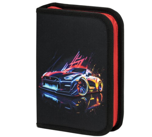 Пенал BRAUBERG, 1 отделение, полиэстер, 21х14 см, 