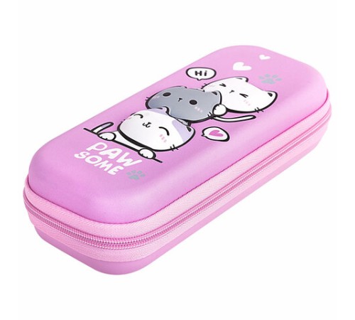 Пенал BRAUBERG, 1 отделение, 1 откидная планка, EVA, 22х10х5 см, 